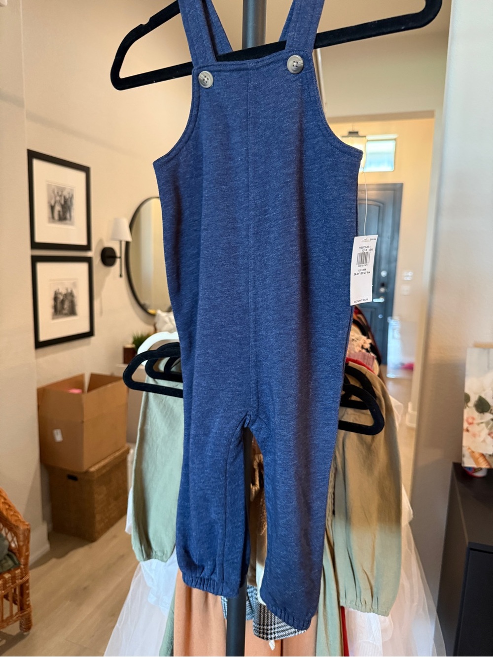 Old Navy Blue Kids Overalls Romper